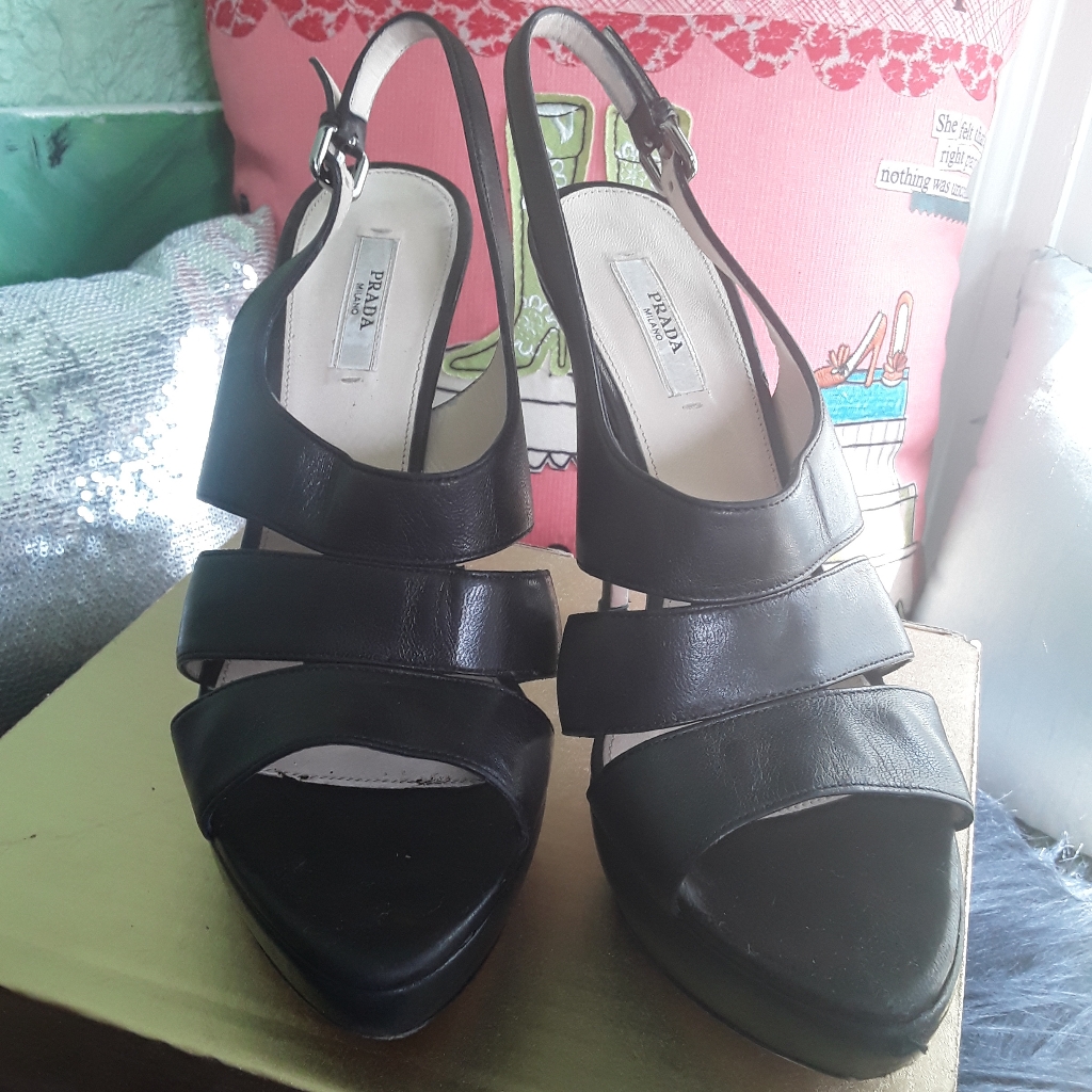 Prada Heels The Platform Makes They Comfortable
